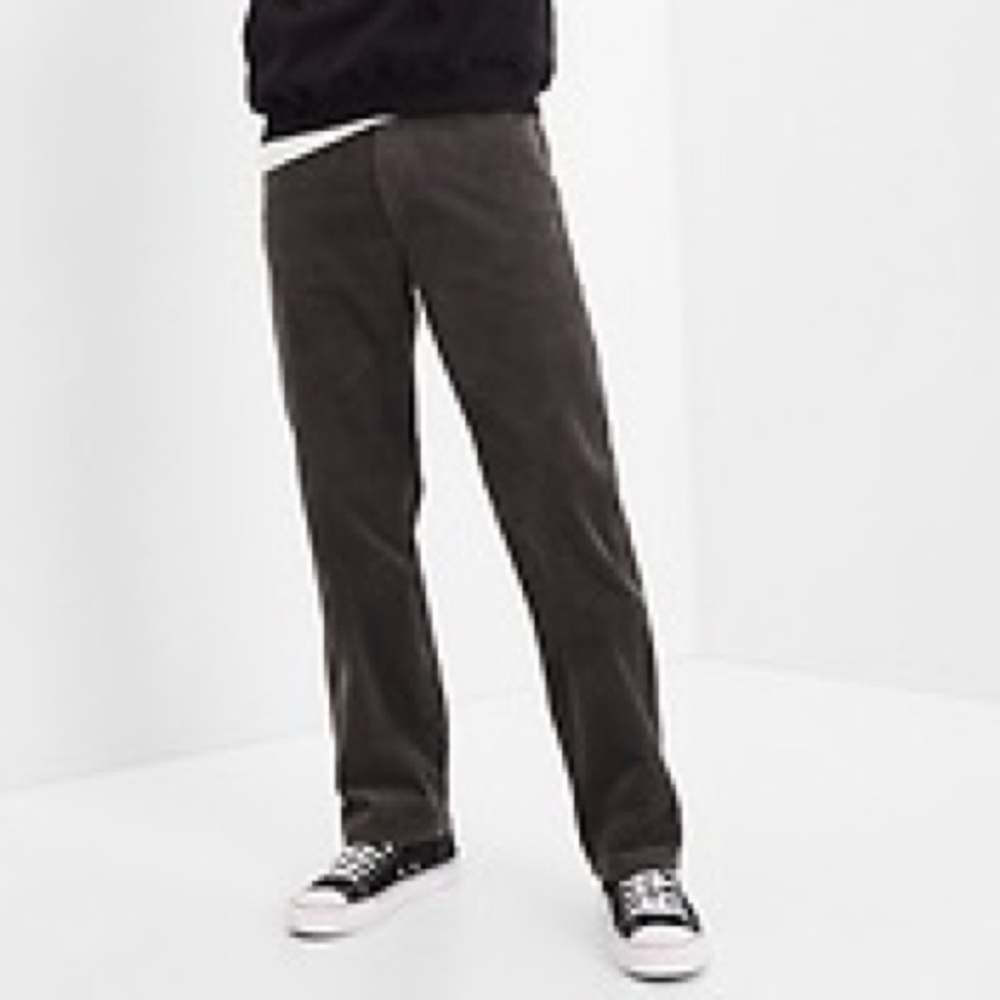 Gap paper bag waist corduroys